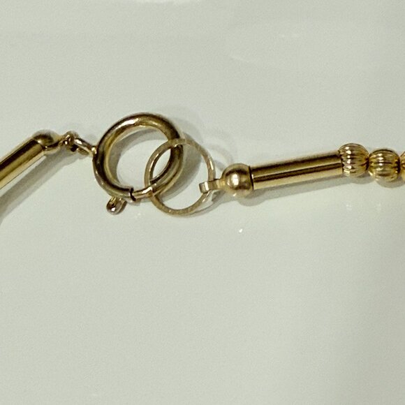 Vintage Bendable Gold Snake Necklace, Design your own Necklace 4 feet long! - Picture 15 of 17